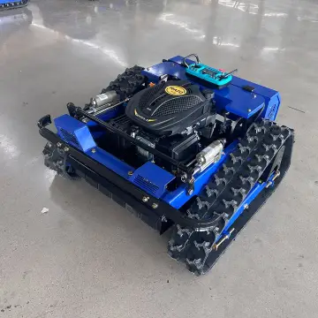 Gasoline RC Robot Lawn Mower, remote control and self driving