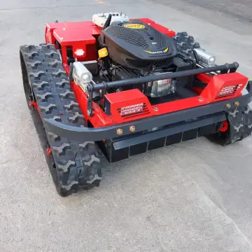 Petrol Robotic Lawn Mower with RC Remote and Auto Mowing Mode