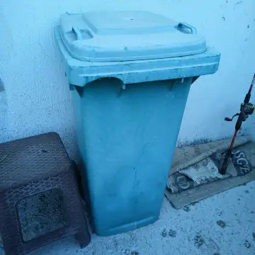Dalaman 120 litre kapaklı tekerlekli çöp konteynerı