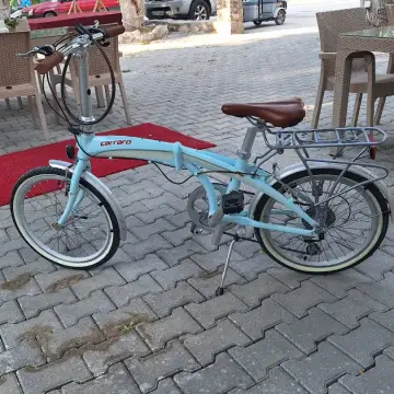 Carraro retro vintage görünümlü bayan bisikleti